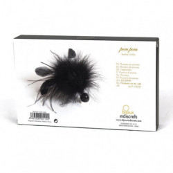 BIJOUX INDISCRETS - POLVO DE PLUMAS CON POMPONES