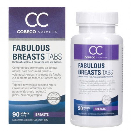 COBECO CC FABULOUS BREASTS AUMENTADOR DE SENOS 90 CAPSULAS - ES /en/de/fr/es/it/nl/