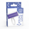 AMOR CASUAL - ANILLO PARA LENGUA VIBRATORIO MORADO