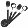 FETISH SUBMISSIVE - CONJUNTO DE ESPOSAS Y CORBATAS CON FORRO DE NOPRENE