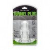 PERFECT FIT DOUBLE TUNNEL PLUG XL - TRANSPARENTE