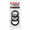 COLT SET 3 ANILLOS PENE Y TESTICULOS