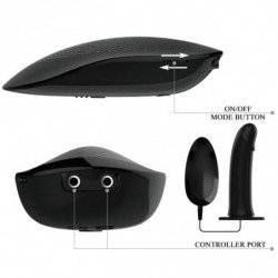 PRETTY LOVE - VITO STRAP ON CON DILDO HUECO Y VIBRADOR 17,3 CM