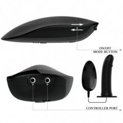 PRETTY LOVE - VITO STRAP ON CON DILDO HUECO Y VIBRADOR 17,3 CM