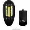 PRETTY LOVE - VITO STRAP ON CON DILDO HUECO Y VIBRADOR 17,3 CM