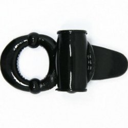 BAILE - ANILLO VIBRATORIO DULCE CON CONEJO TEXTURIZADO