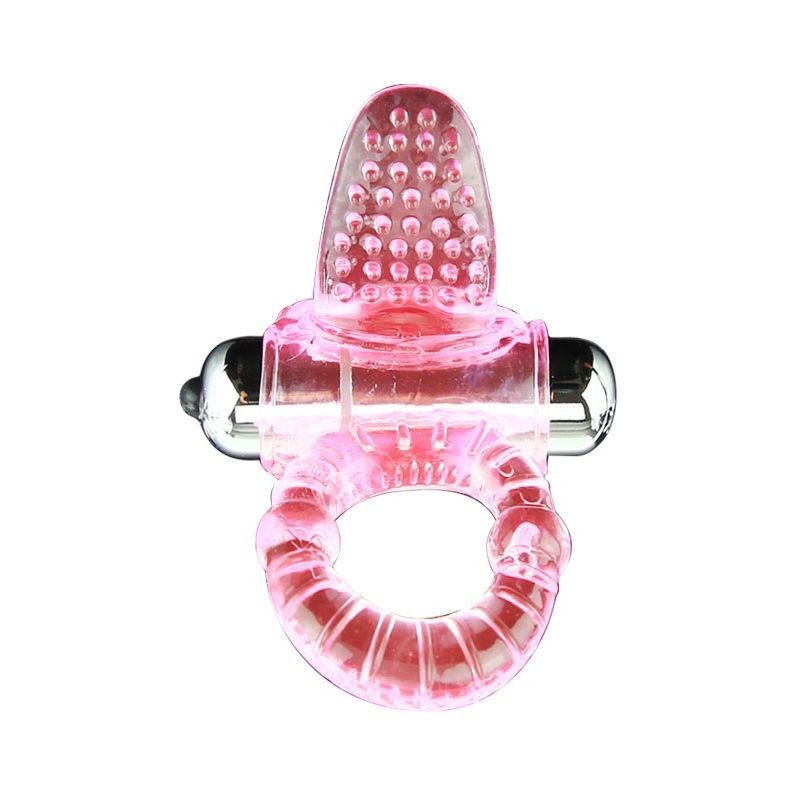 BAILE - ANILLO VIBRADOR ROSA SWEET ABS DE 10 RITMOS PARA PENE