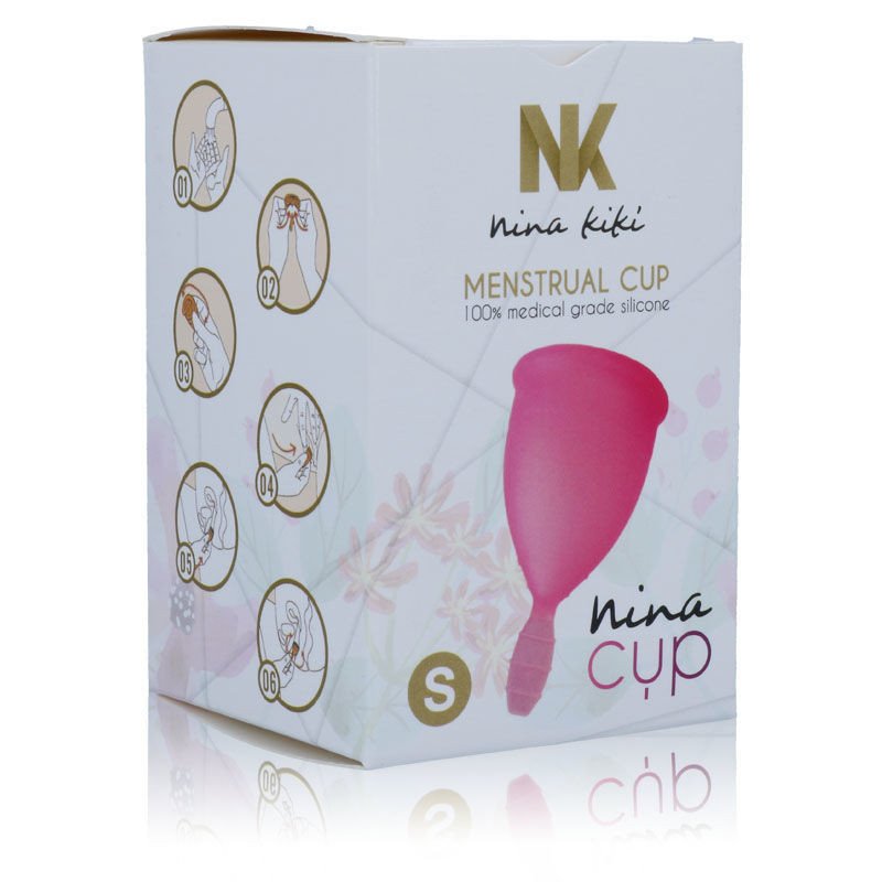 NINA CUP COPA MENSTRUAL TALLA S ROSA