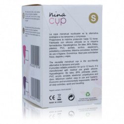 NINA CUP COPA MENSTRUAL TALLA S ROSA