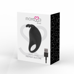 MORESSA - BRAD RECARGABLE DE SILICONA PREMIUM NEGRO
