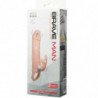 BAILE - FUNDA PARA PENE DE HOMBRE VALIENTE CON CONEJO Y CARNE DE DOBLE MOTOR 16,5 CM