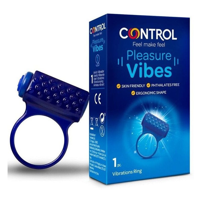 ANILLO VIBRATORIO CONTROL - PLEASURE VIBES
