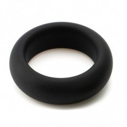 I PLAY - ANILLO PARA PENE DE SILICONA DE MÁXIMA EXTENSIÓN - NEGRO