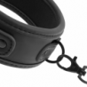 COLLAR DE CADENA CON FORRO DE NOPRENE PARA SUMISA FETICHISTA