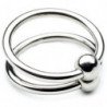 METAL DURO - ANILLO DE DOBLE CRISTAL DE 28 MM