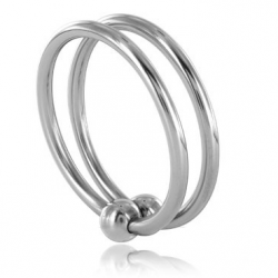 METAL DURO - ANILLO DOBLE...
