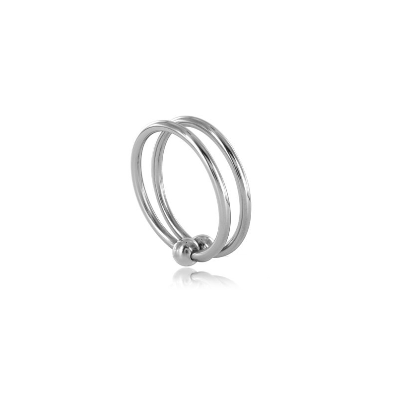 METAL DURO - ANILLO DOBLE DE ACERO DE 30 MM