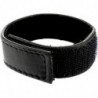 LEATHER BODY - CORREA DE CUERO AJUSTABLE CON VELCRO PARA PENE NEGRO