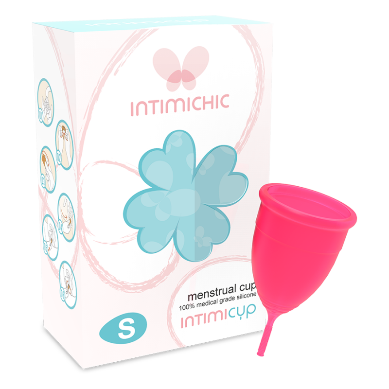INTIMICHIC - COPA MENSTRUAL DE SILICONA DE GRADO MÉDICO - TALLA S