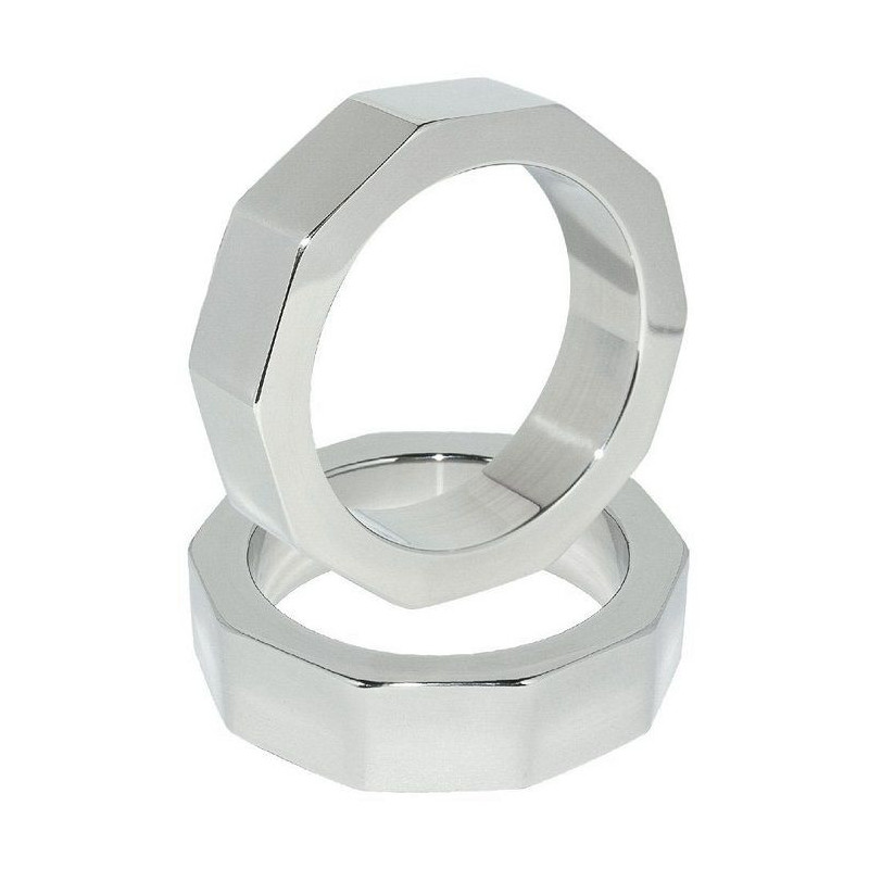 METAL HARD - ANILLO PARA PENE Y TESTÍCULOS DE 45 MM