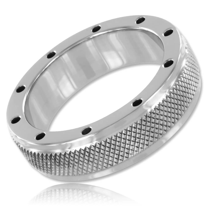 METALHARD ANILLO METAL PARA PENE Y TESTICULOS 45MM