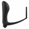 JUGUETES PARA ADICTOS - TAPÓN ANAL VIBRATORIO CON ANILLO PARA EL PENE