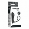 JUGUETES PARA ADICTOS - TAPÓN ANAL VIBRATORIO CON ANILLO PARA EL PENE