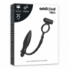 JUGUETES PARA ADICTOS - TAPÓN ANAL CON ANILLO VIBRATORIO
