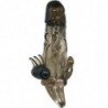 BAILE - FUNDA PARA PENE BRAVE MAN CON ESTIMULACIÓN DE CLÍTORIS Y ANAL DOBLE BALA NEGRA 16,5 CM