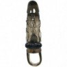 BAILE - FUNDA PARA PENE BRAVE MAN CON ESTIMULACIÓN DE CLÍTORIS Y ANAL DOBLE BALA NEGRA 16,5 CM