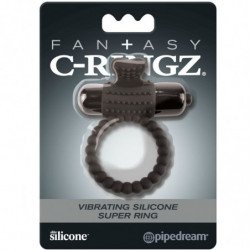 FANTASY C-RINGZ - ANILLO VIBRATORIO DE SILICONA NEGRA