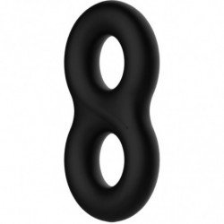 CRAZY BULL - ANILLO DE SILICONA DOBLE INFINITO