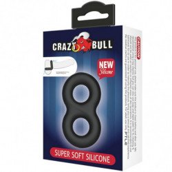 CRAZY BULL - ANILLO DE SILICONA DOBLE INFINITO