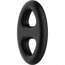 CRAZY BULL - ANILLO DE SILICONA OVALADO DOBLE