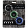 JUEGO - CONJUNTO DE SILICONA ANILLOS DE SILICONA PARA EL PENE