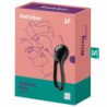 SATISFACTOR - MAJESTIC VIBRADOR DE DOBLE ANILLO NEGRO