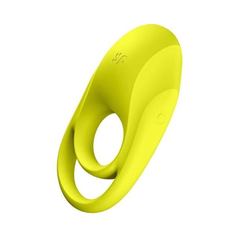 SATISFYER SPECTACULAR DUO ANILLO VIBRADOR AMARILLO