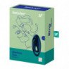 SATISFACTOR - GLORIOSO VIBRADOR DE DOBLE ANILLO AZUL