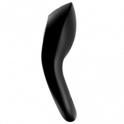 SATISFACTOR - VIBRADOR DE DOBLE ANILLO LEGENDARIO NEGRO
