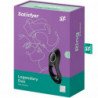 SATISFACTOR - VIBRADOR DE DOBLE ANILLO LEGENDARIO NEGRO
