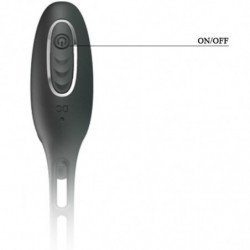 PRETTY LOVE - ANILLOS PARA EL PENE CON TAPÓN VIBRADOR