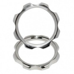 ANILLO DE TORSIÓN METÁLICO DURO PARA PENE Y TESTÍCULOS DE 45 MM