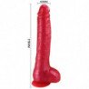 BAILE - DILDO ROSA REALISTA CON VENTOSA
