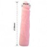 BAILE - DILDO DE SILICONA CON TACTO DE PIEL REALISTA DE 23 CM
