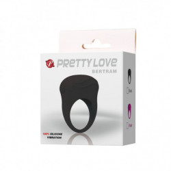 PRETTY LOVE - ANILLO VIBRADOR BERTRAM BLACK