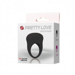 PRETTY LOVE - ANILLO VIBRADOR BERTRAM BLACK