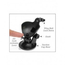 EXTREME TOYZ - PDX MEGA BATOR MASTURBADOR USB MASCULINO ANO NEGRO