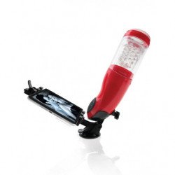 EXTREME TOYZ - PDX MEGA BATOR MASTURBADOR USB MASCULINO BOCA ROJA