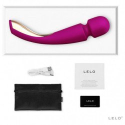 LELO MASAJEADOR SMART WAND MEDIUM 2 DEEP ROSE