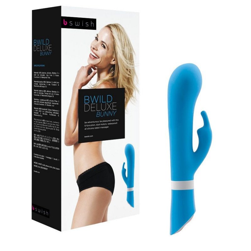 B SWISH - VIBRADOR CONEJO DE LUJO BWILD JADE